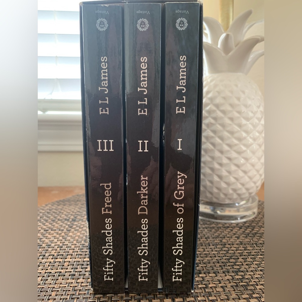 3 Books by EL James: 50 Shades, #1 NY Times Bestseller